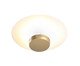 Plafon de Sobrepor Slice Dourado Ono Bivolt - P, gold | WestwingNow