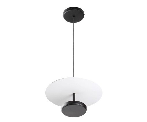 Pendente Led Slice Preto Bivolt, black | WestwingNow