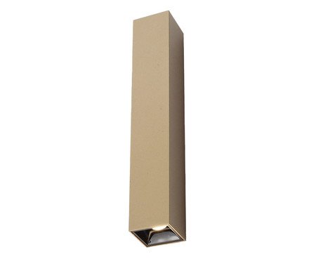 Arandela Led Box Dourado Ono Bivolt | Westwing