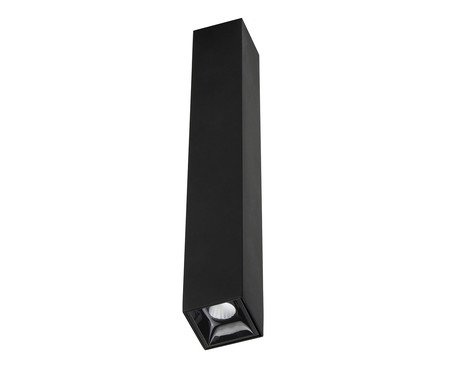 Plafon Led Box Preto | Westwing