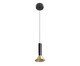 Pendente Led Zoom Preto e Dourado Escovado Bivolt, gold | WestwingNow