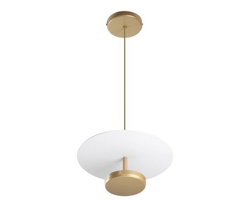 Pendente Led Slice Dourado Ono Bivolt, gold | WestwingNow