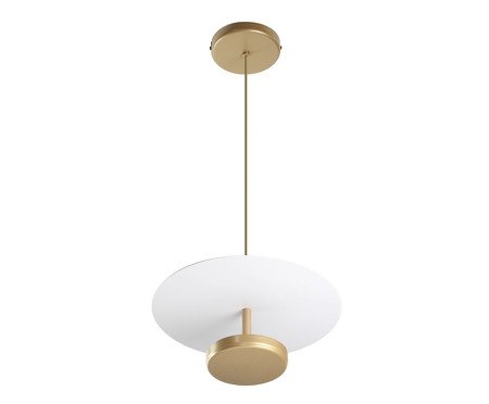 Pendente Led Slice Dourado Ono Bivolt | Westwing