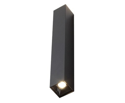 Arandela Led Box Preto, black | WestwingNow