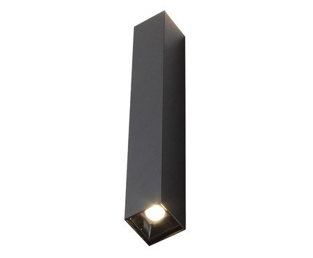 Arandela Led Box Preto | Westwing