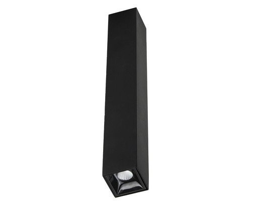 Plafon Led Box Preto, black | WestwingNow