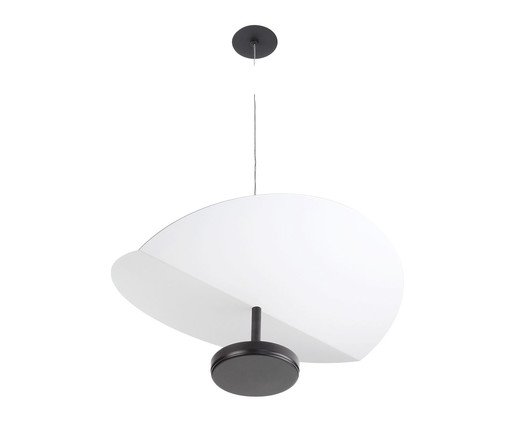 Pendente Led Up Preto Bivolt, black | WestwingNow
