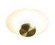 Plafon de Sobrepor Slice Dourado Escovado Bivolt - G, gold | WestwingNow