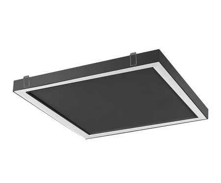 Plafon Led Embutir Elegance Preto | Westwing