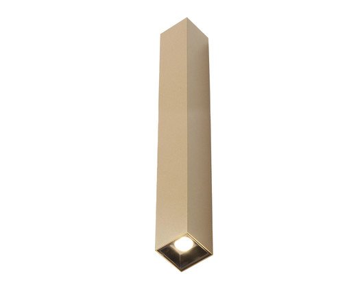 Plafon Led Box Dourado Ono, gold | WestwingNow