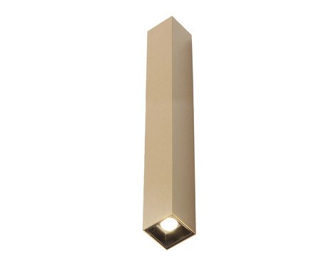 Plafon Led Box Dourado Ono | Westwing