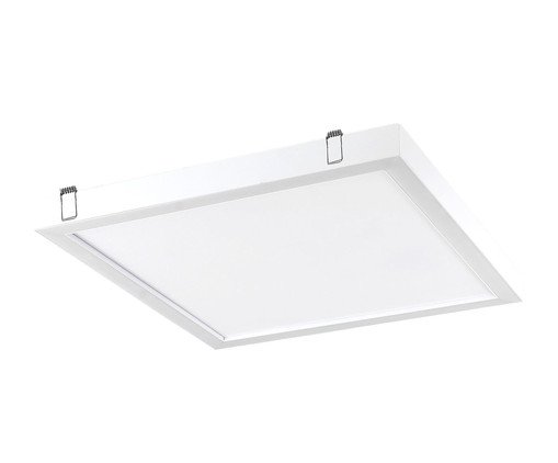 Plafon Led Embutir Elegance Branco, white | WestwingNow