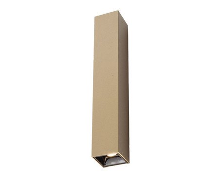 Arandela Led Box Dourado Ono Bivolt | Westwing