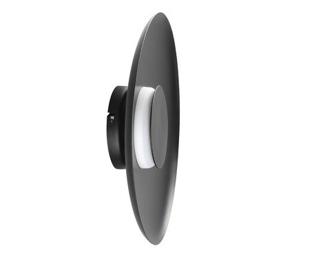 Arandela Led Dot Preto Bivolt | Westwing
