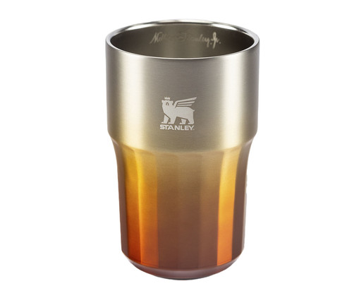 Happy Hour Tumbler Amber Haze - 384ml, Laranja | WestwingNow