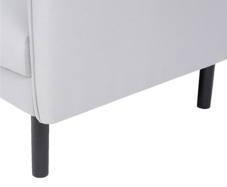 Sofá Leon em Sarja - Cinza | Westwing