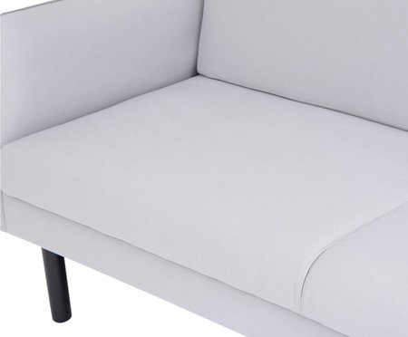 Sofá Leon em Sarja - Cinza | Westwing