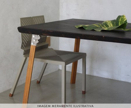 Mesa de Jantar Godzilla - Carbonizado | Westwing