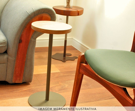 Mesa de Apoio Ateliê - Verde Olívia | Westwing