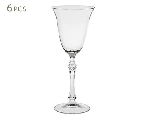 Jogo de Taças para Vinho Branco Parus, Transparente | WestwingNow