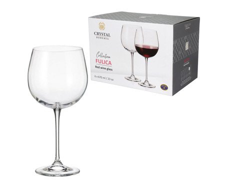 Jogo de Taças para Vinho Tinto Fulica | Westwing