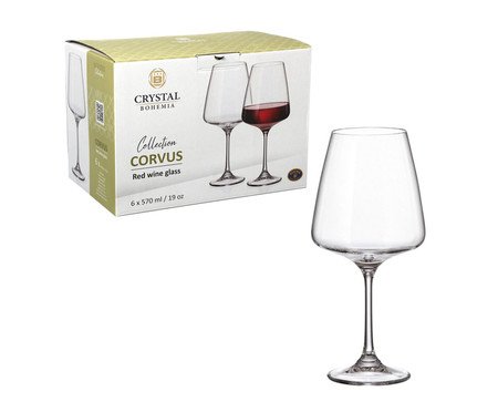 Jogo de Taças para Vinho Corvus | Westwing