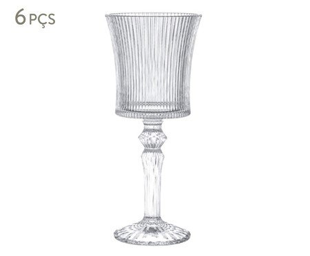 Jogo de Taças para Água Graffiato | Westwing