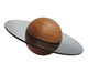 Escultura Saturno Maior Natural, wood pattern | WestwingNow