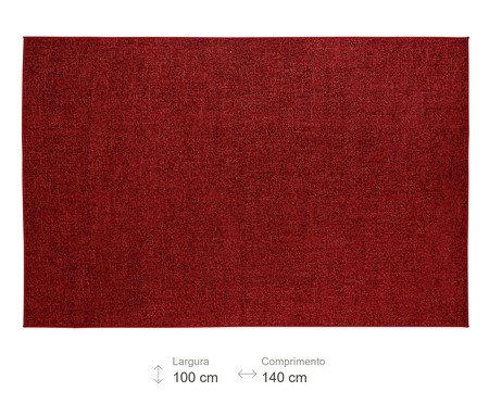 Tapete Linen Vermelho | Westwing