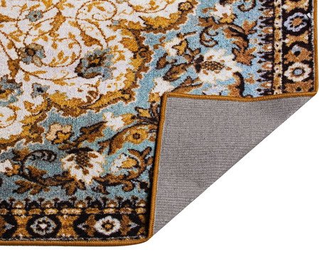 Tapete Danubio Azul e Amarelo | Westwing