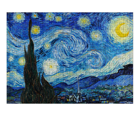 Quebra-Cabeça 216 Peças Museus - Starry Night Van Gogh