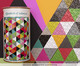 Kit Quebra-Cabeça 500 Peças Triângulos Bebel Franco com Moldura, Colorido | WestwingNow