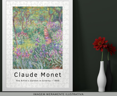 Quebra-Cabeça Museus 216 Peças - The Artist'S Garden In Giverny Claude Monet | WestwingNow