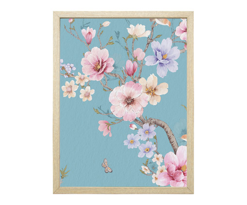 Quadro Floral Bege Pinus, Bege | WestwingNow