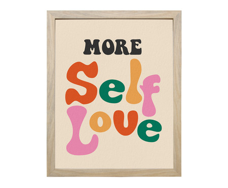 Quadro Teen More Self Love Oak