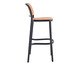 Banqueta Lia com Encosto Preta, black | WestwingNow