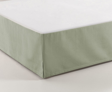 Saia para Cama Boulevard Verde 250G/M² | WestwingNow