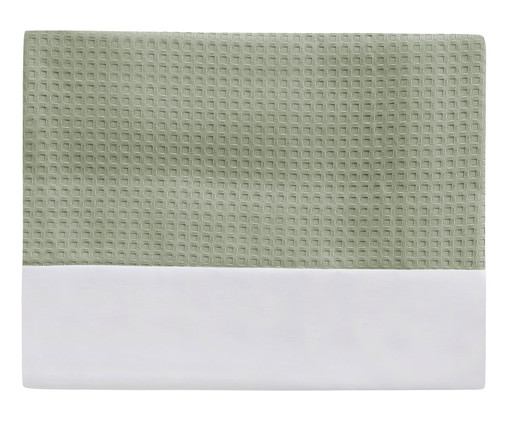 Saia para Cama Boulevard Verde 250G/M², Verde | WestwingNow