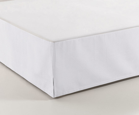 Saia para Cama Boulevard Branco 250G/M² | Westwing