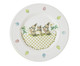 Prato de Sobremesa em Porcelana Bloom And Blessings Branco, multicolor | WestwingNow