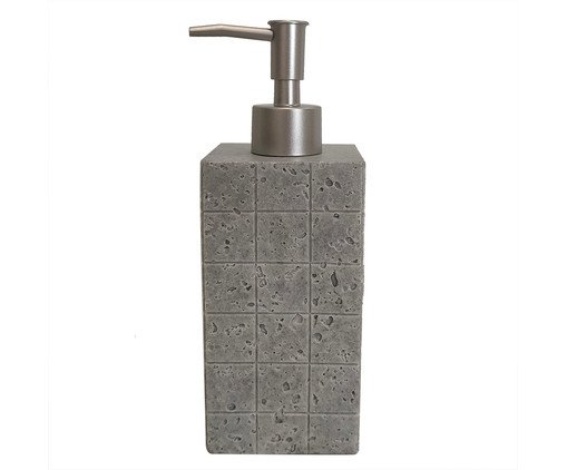 Porta-Sabonete Líquido em Resina Dispenser Cinza, grey | WestwingNow
