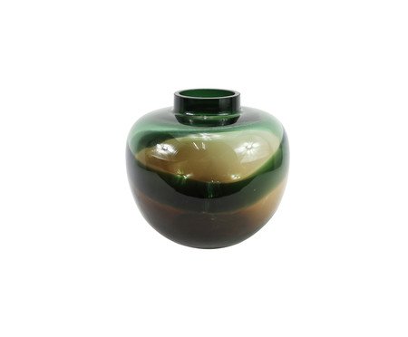 Vaso Pequeno Hearty Verde e Marrom | Westwing