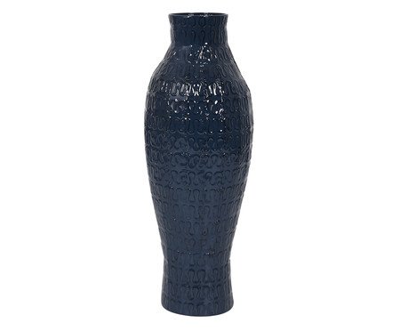 Vaso em Metal Newbie Azul Escuro | Westwing