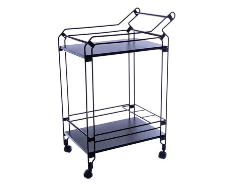 Carrinho de Bar Wurzen - Preto