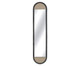 Espelho Retangular Maior com Moldura em Metal e Acabamento Liso Preto, multicolor | WestwingNow
