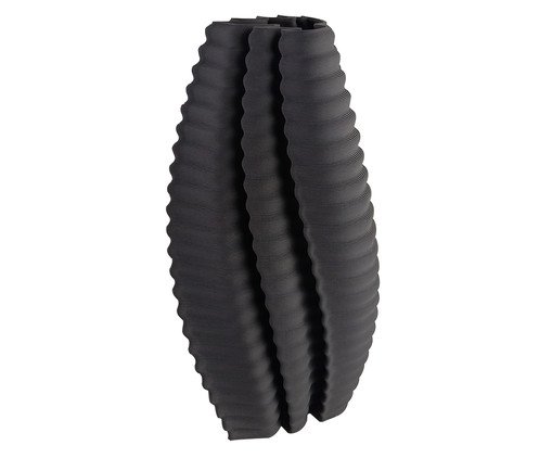 Vaso em Cerâmica Super Organic Preto 3D, black | WestwingNow