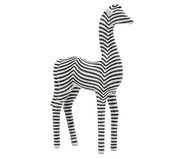 Zebra em Resina Preto e Branco | WestwingNow