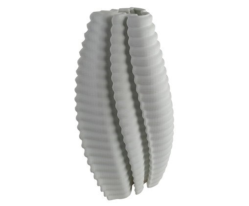 Vaso em Cerâmica Super Organic Branco 3D, white | WestwingNow