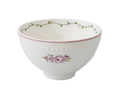 Bowl em Porcelana The Garden Branco