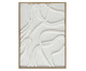 Quadro em Madeira 3D e Moldura Organic Natural Branco, multicolor | WestwingNow